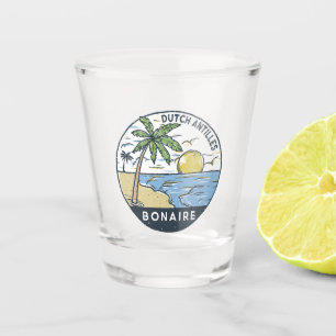 Bonaire Dutch Antilles Vintag Schnapsglas