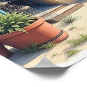 Bonaire fish shack sold out poster (Ecke)