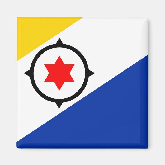 Bonaire Flag Magnet (Vorne)