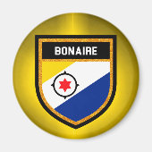 Bonaire Flag Magnet (Vorne)
