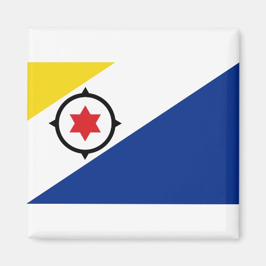 Bonaire Flag Magnet (Vorne)