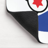 Bonaire Flag Mousepad (Ecke)