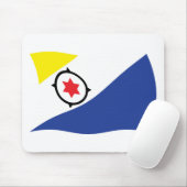 Bonaire Flag Mousepad (Mit Mouse)