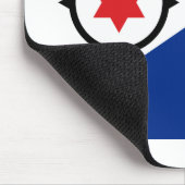 Bonaire Flag Mousepad (Ecke)