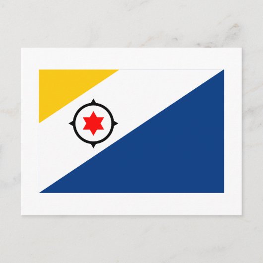Bonaire Flag Postkarte (Vorderseite)