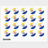 Bonaire Flag Sticker (Blatt)