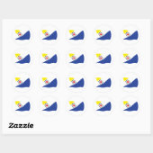 Bonaire Flag Sticker (Blatt)