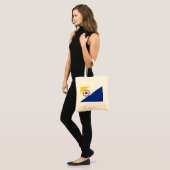 Bonaire Flag Tragetasche (Vorderseite (Model))