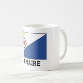 Bonaire, Flagge Kaffeetasse (VorderseiteRechts)