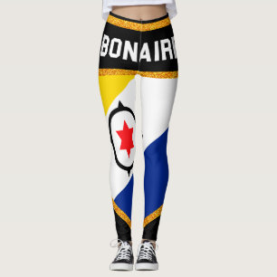 Bonaire-Flagge Leggings