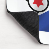 Bonaire-Flagge-Mauspad Mousepad (Ecke)