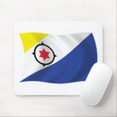 Bonaire-Flagge-Mauspad Mousepad (Mit Mouse)
