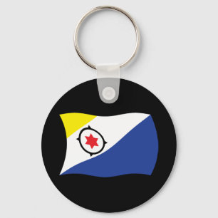 Bonaire-Flagge Schlüsselanhänger