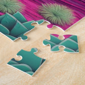 Bonaire in rosa Urlaubshaven Puzzle (Seite)