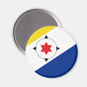 Bonaire Island Flaggenmagnet Magnet (Vorderseite/Rückseite)