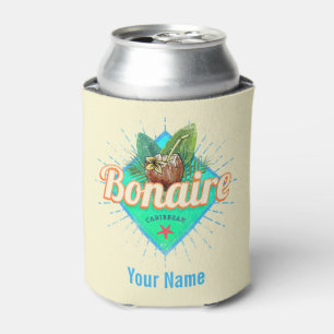 Bonaire Karibik Retro Urlaub Vintage Insel Dosenkühler