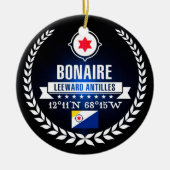 Bonaire Keramik Ornament (Vorne)