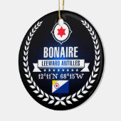 Bonaire Keramik Ornament (Links)