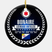 Bonaire Keramik Ornament (Hinten)