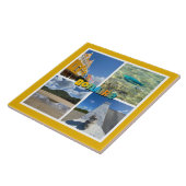 Bonaire Landschaftliche FotoCollage Fliese (Seite)