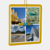 Bonaire Landschaftliche FotoCollage Keramikornament (Rechts)