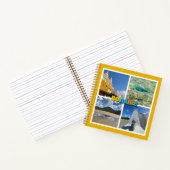 Bonaire Landschaftliche FotoCollage Notizblock (Innenseite)