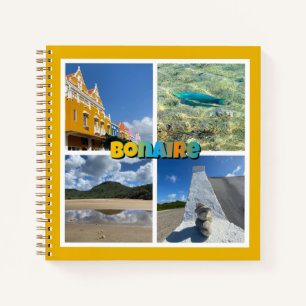 Bonaire Landschaftliche FotoCollage Notizblock