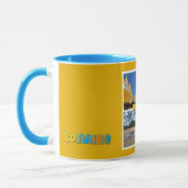Bonaire Landschaftliche FotoCollage Tasse (Links)