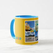 Bonaire Landschaftliche FotoCollage Tasse (Vorderseite Links)