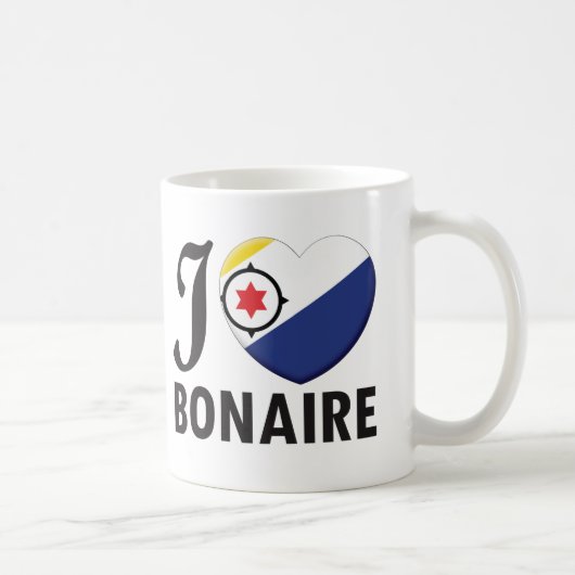 Bonaire-Liebe Kaffeetasse (Rechts)