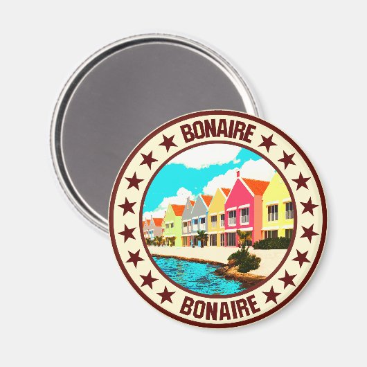 Bonaire Magnet (Vorderseite/Rückseite)