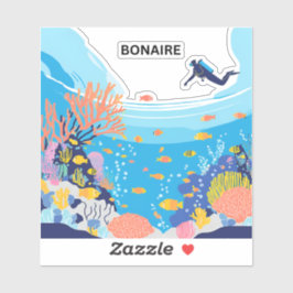 Bonaire Nature Wunderland Aufkleber