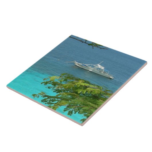 Bonaire Ocean View mit Keramik Tile Fliese (Seite)