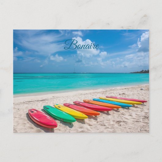 Bonaire Postkarte (Vorderseite)