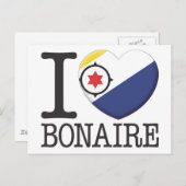 Bonaire Postkarte (Vorne/Hinten)