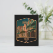 Bonaire Postkarte (Stehend Vorderseite)