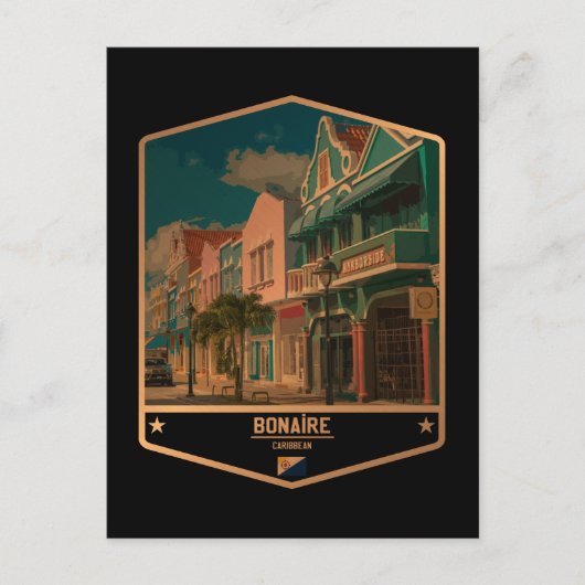 Bonaire Postkarte (Vorderseite)