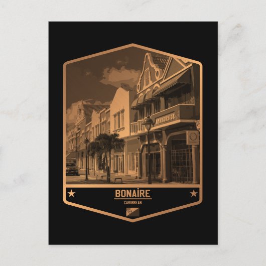 Bonaire Postkarte (Vorderseite)