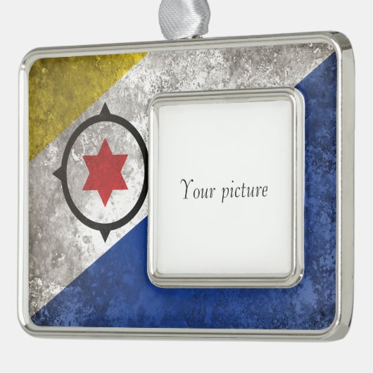 Bonaire Rahmen-Ornament Silber (Links)