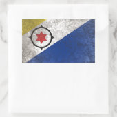 Bonaire Rechteckiger Aufkleber (Tasche)