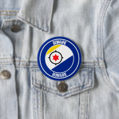 Bonaire Round Emblem Button (Beispiel)