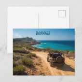 Bonaire Slagbaai-Park Postkarte (Vorne/Hinten)