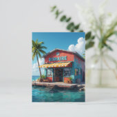 Bonaire Snack Postkarte (Stehend Vorderseite)
