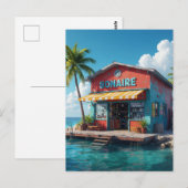 Bonaire Snack Postkarte (Vorne/Hinten)