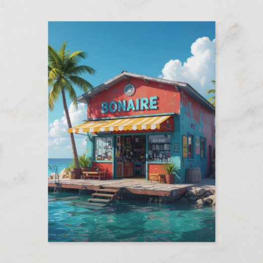 Bonaire Snack Postkarte (Vorderseite)