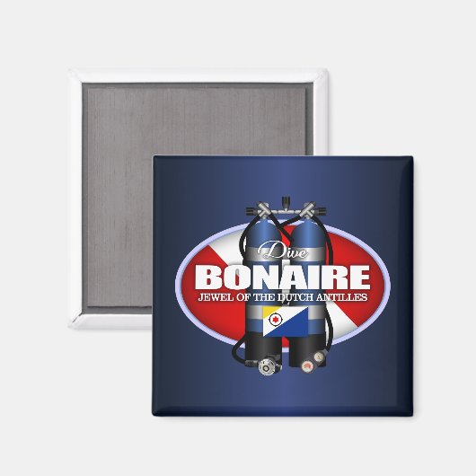 Bonaire (ST) Magnet (Vorderseite/Rückseite)