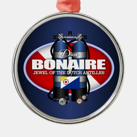 Bonaire (ST) Ornament Aus Metall (Vorne)