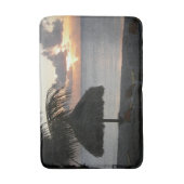 Bonaire Sunset Bathmat Badematte (Vorderseite Vertikal)