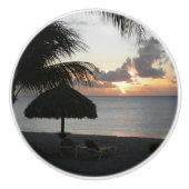 Bonaire Sunset Keramik Pull Keramikknauf (Vorderseite)