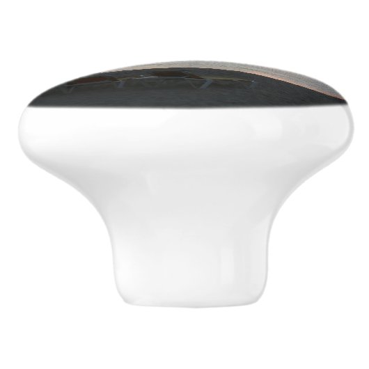 Bonaire Sunset Keramik Pull Keramikknauf (Seitenansicht)